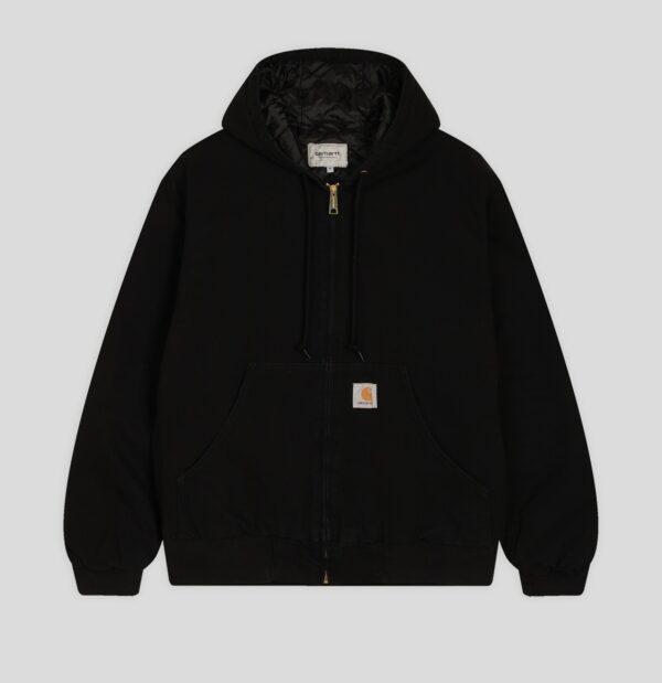 Куртка CARHARTT WIP OG Active Jacket Black (Stone Canvas)