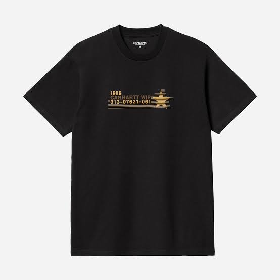 Футболка CARHARTT WIP S/S 313 Star T-Shirt Black