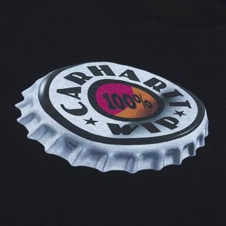 Футболка CARHARTT WIP S/S Bottle Cap T-Shirt Black