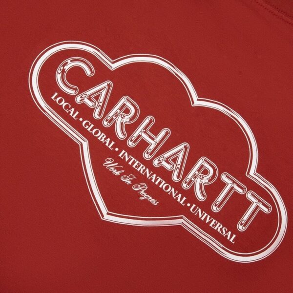 Футболка CARHARTT WIP S/S Cloud Heart T-Shirt Oxide Red