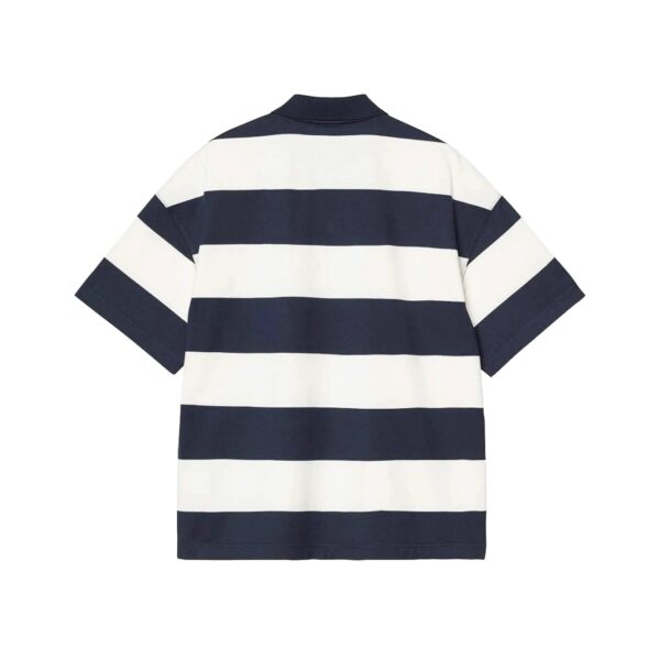 Поло CARHARTT WIP S/S Delray Polo Delray Stripe, Blue