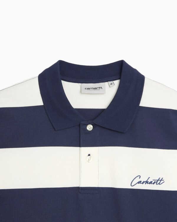 Поло CARHARTT WIP S/S Delray Polo Delray Stripe, Blue