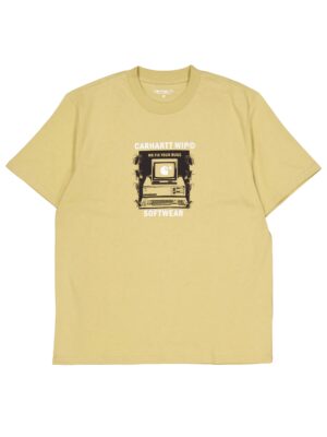 Футболка CARHARTT WIP S/S Fixed Bugs T-Shirt Agate