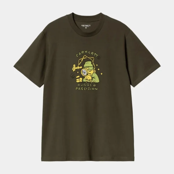 Футболка CARHARTT WIP S/S Precision Work T-Shirt Turtle