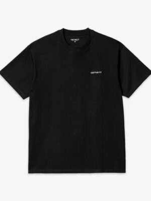 Футболка CARHARTT WIP S/S Script Embroidery T-Shirt Back/White