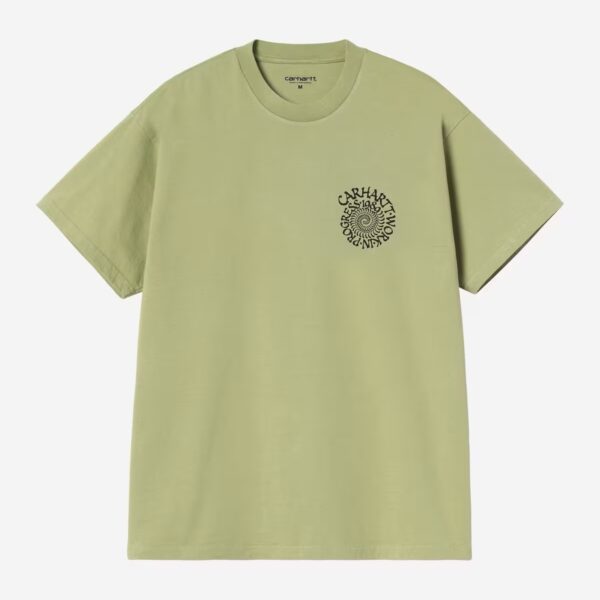 Футболка CARHARTT WIP S/S Spirals T-Shirt Gentle Green