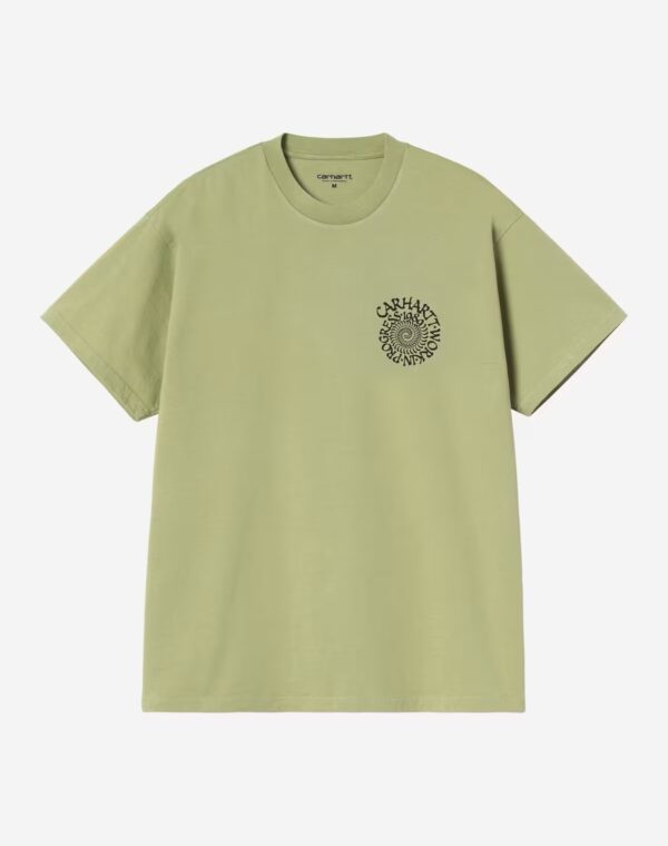 Футболка CARHARTT WIP S/S Spirals T-Shirt Gentle Green