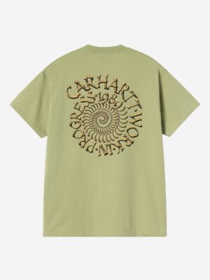 CARHARTT WIP SS Spirals T-Shirt Gentle Green2