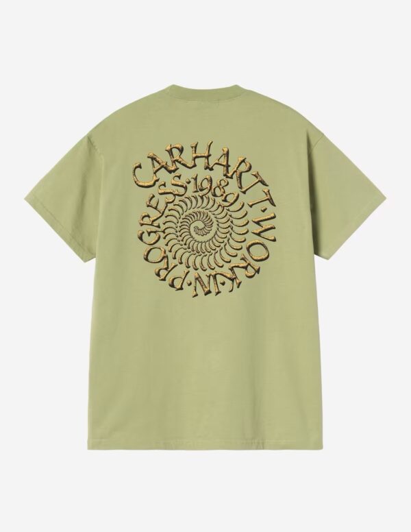 Футболка CARHARTT WIP S/S Spirals T-Shirt Gentle Green