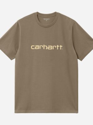 Футболка CARHARTT WIP Script T-Shirt Branch/Rattan