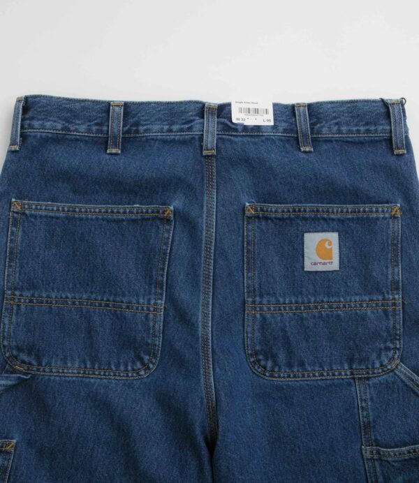 Шорты CARHARTT WIP Single Knee Short Blue (Stone Washed)