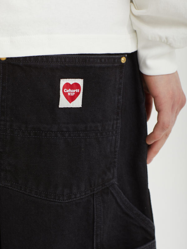 Джинсы CARHARTT WIP Nash Double Knee Pant Black (Stone Washed)