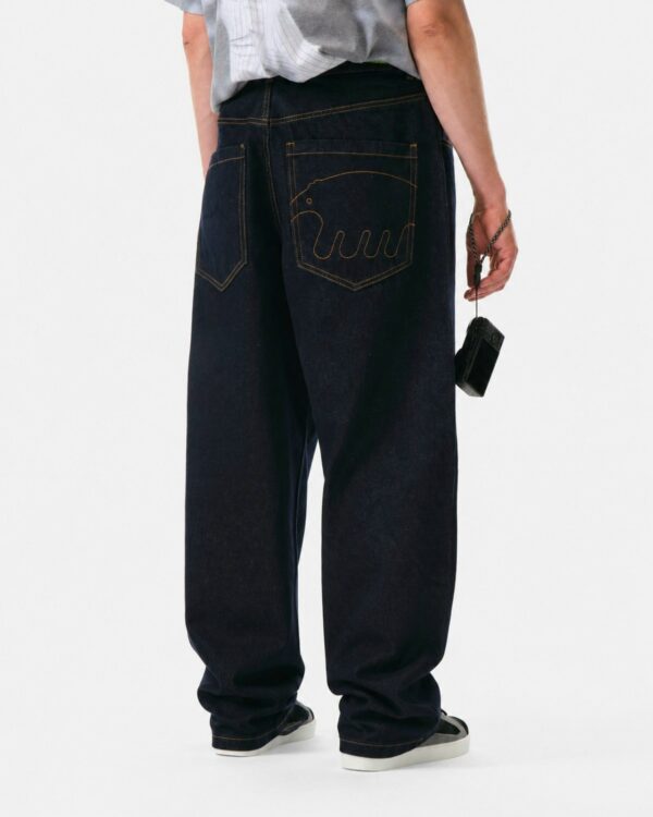 Джинсы ANTEATER Baggy Navy Raw Denim