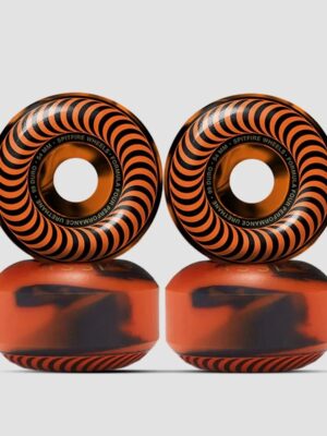 Колеса SPITFIRE F4 99 Swirl Classic Black/Orange
