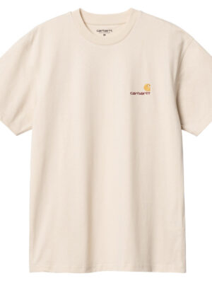 Футболка CARHARTT WIP SS American Script T-Shirt Natural