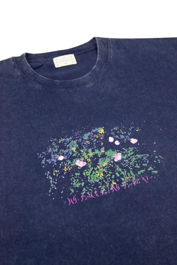 Футболка MAGAMAEV Blossom T-Shirt Blue/Dyed