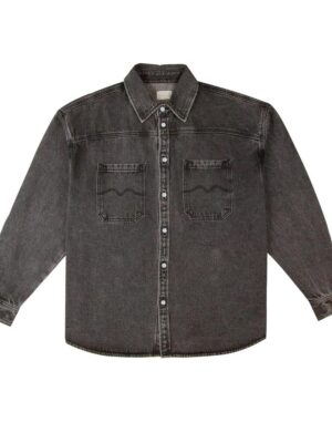 Рубашка MAGAMAEV Bigger M Shirt Black/Washed