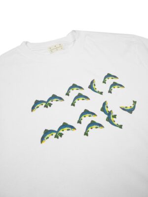 Футболка MAGAMAEV Fishy T-Shirt White2